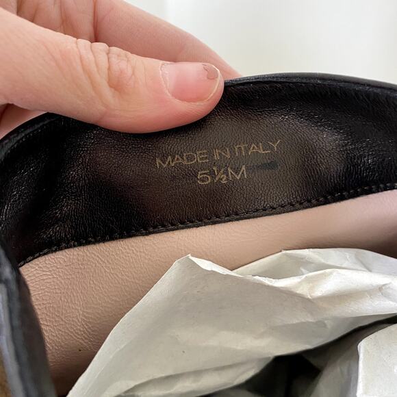 Taryn Rose Michaela Nappa Leather Boot Black Size 5.5 - Picture 6 of 8